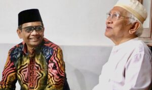 Mahfud dan Gus Mus